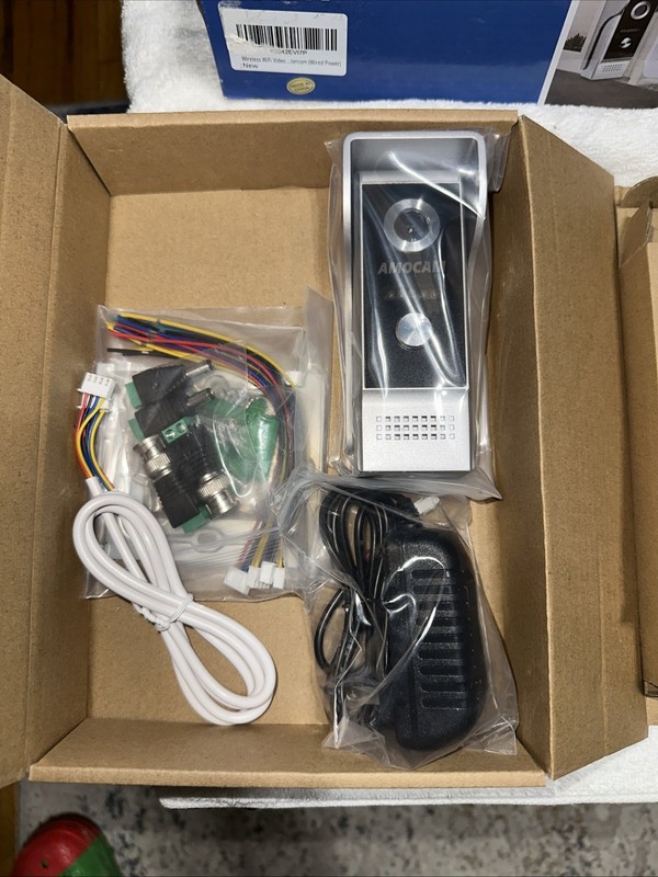 Wireless WiFi Video DoorboIntercom System 1080P Video Door Camera with Monitor gallery