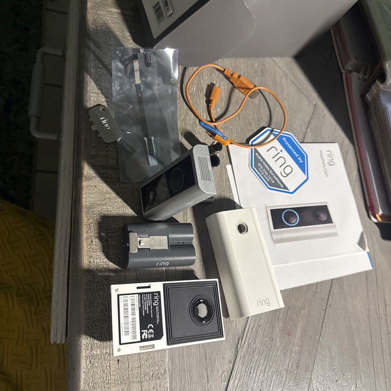 Ring Door View Peephole Camera and Doorbell With Battery – Tested Excellent Cond