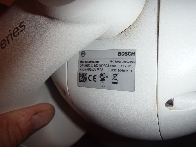 Bosch Series MIC-550IRW36N 36x IR Extreme Conditions Aluminum PTZ Camera White gallery