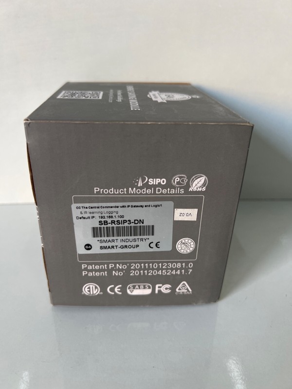 SMART-BUS G4 SB-RSIP3-DN ,cc rhe Central Commander with ip Gateway and logic/1 gallery