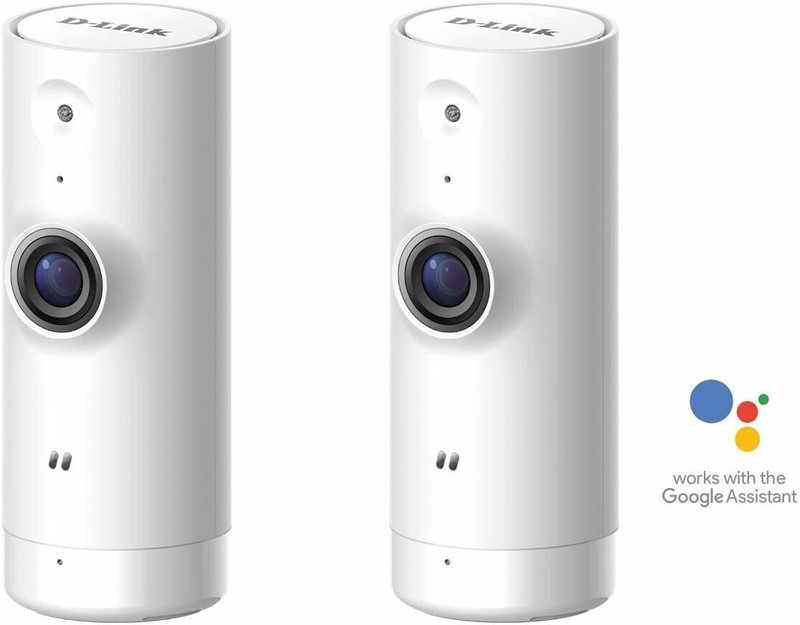 D-Link WiFi Security Camera HD, Mini Indoor, 2-Pack, Cloud Recording, Motion... gallery