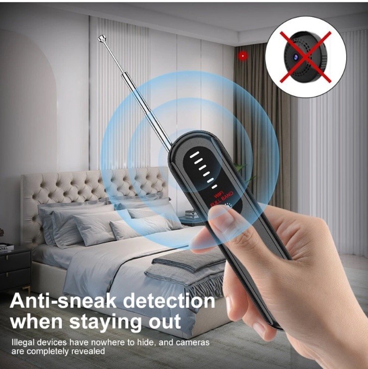 Hidden camera detector, portable wireless camera detector No wireless sign New gallery