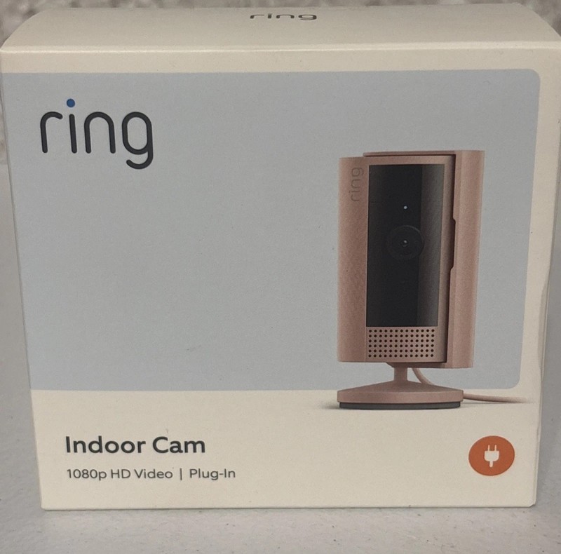 Ring Indoor Cam 2nd Gen Wi-Fi 1080p HD Security Camera Color BLUSH New In Box