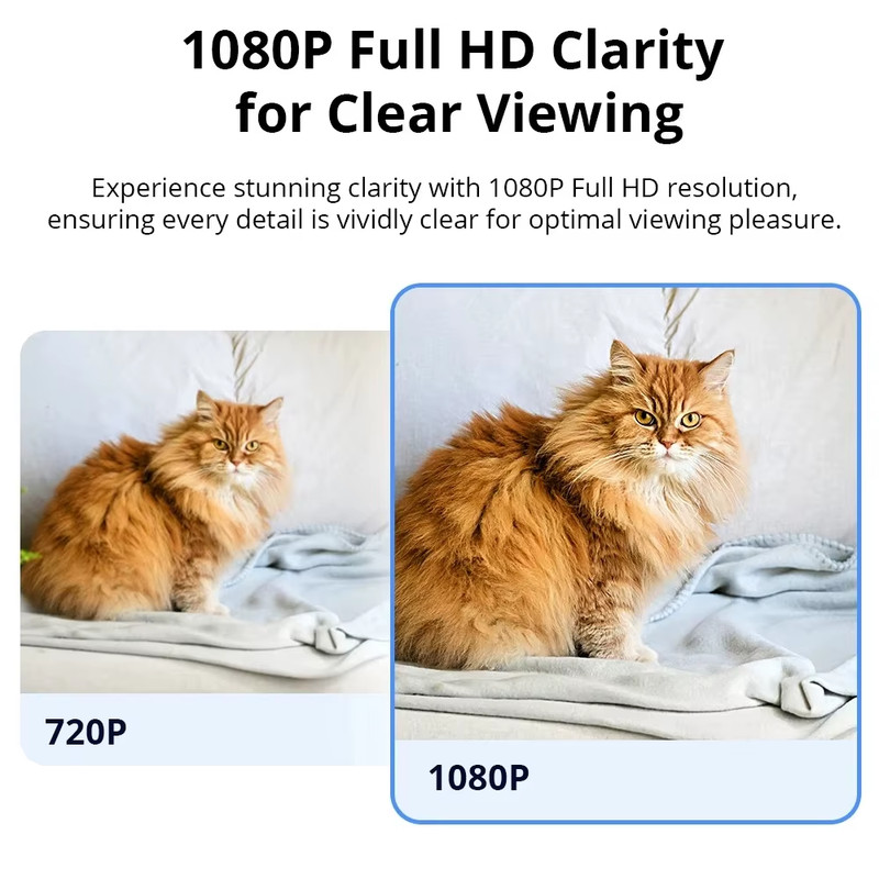 CAM Slim Gen2 CAM-S2 Home Security Camera WiFi 1080P Motion Detection Alert Real gallery