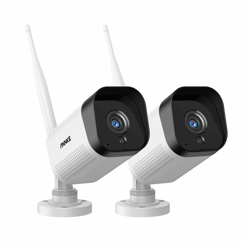 ANNKE 2pcs 4K Wireless Two Way Audio 8MP Security IP Camera For N98WHR NVR