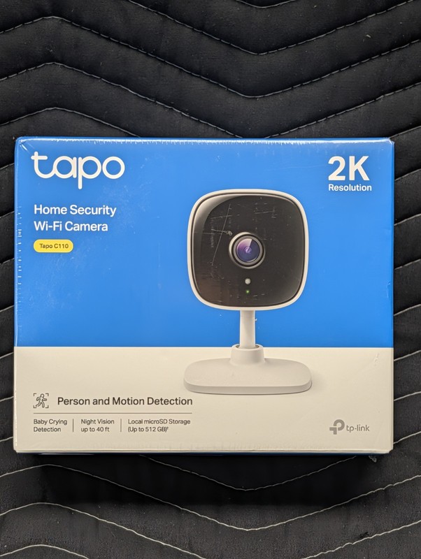 TP-Link Tapo 2K Indoor Security Camera for Baby Monitor, Dog C111 – White