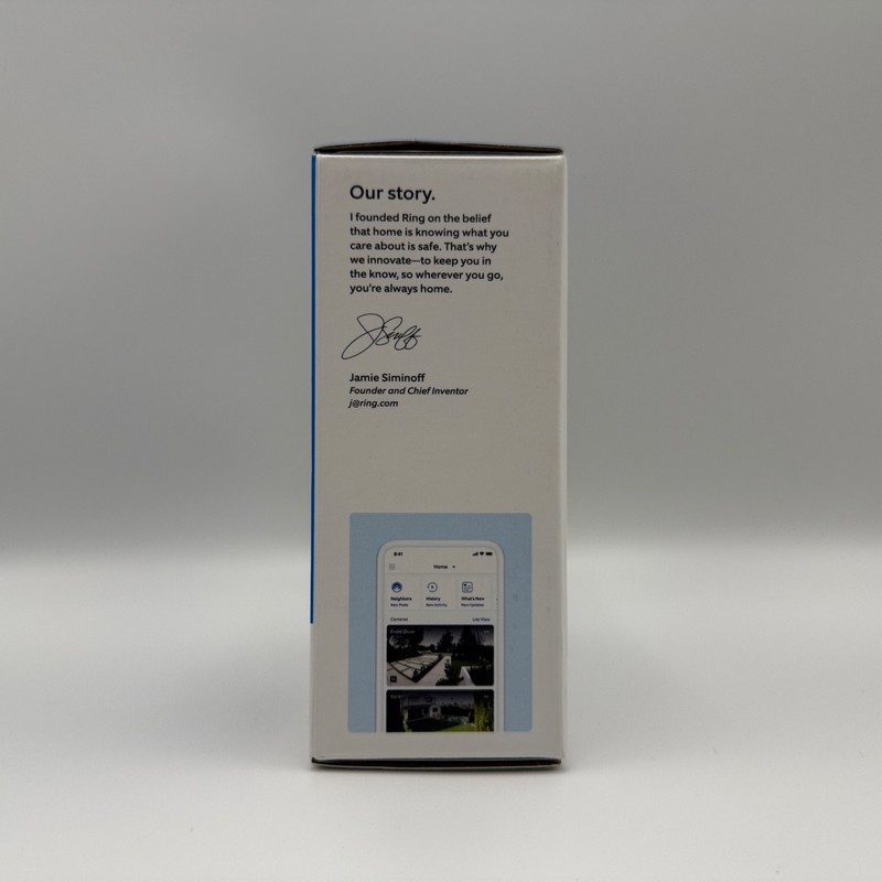 Ring Wired Doorbell 2nd Gen 2K Video Doorbell Factory Sealed New Speckled Gray gallery
