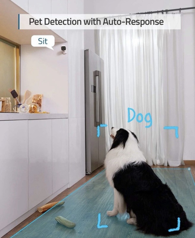 eufy 2K Plug-in Security Indoor Camera Wi-Fi IP Cam Pet AI Night Vision| Used gallery
