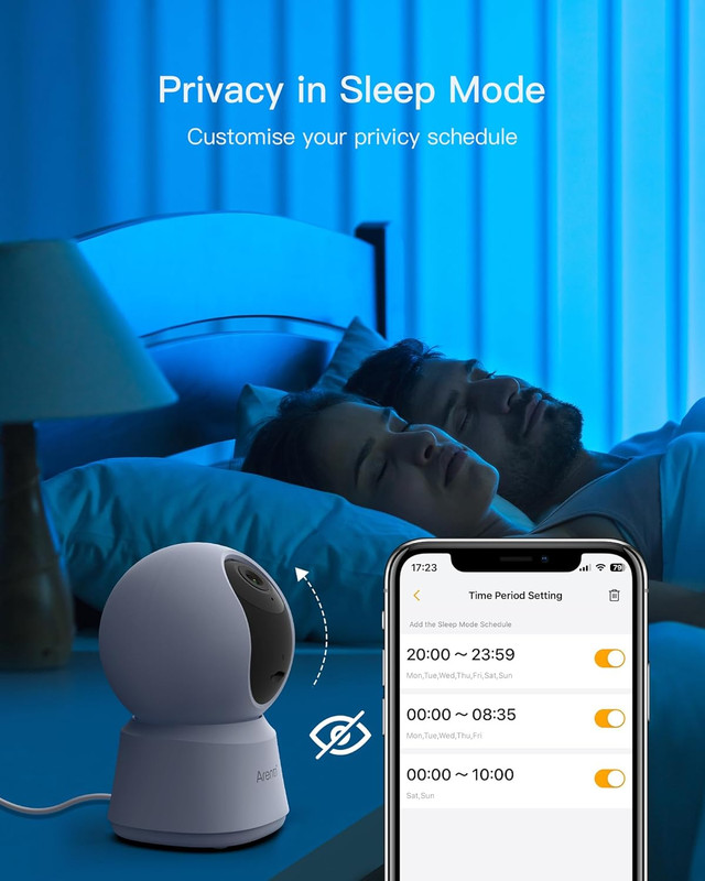 5G Indoor Security Camera, 4MP Pet Camera with Speaker for Dog/Cat, Baby Monitor gallery