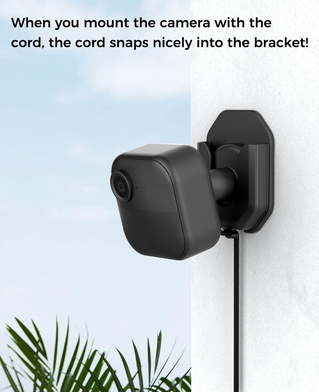 3 Pack Blink Camera No Drill No Screws Wall Mount Bracket for Blink Outdoor 4/Ou gallery