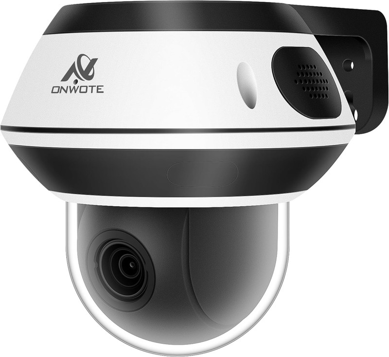 PTZ Poe IP Security Camera, 350° Pan 87° Tilt 5X Optical Zoom 4K 8MP, 2 Way Audi gallery