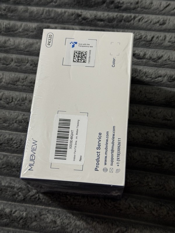 Smart PTZ indoor cam Brand New Sealed Mubview Pk320 gallery