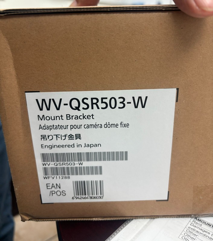 iPro WV-QSR503-W Mount Bracket BRAND NEW FACTORY SEALED gallery