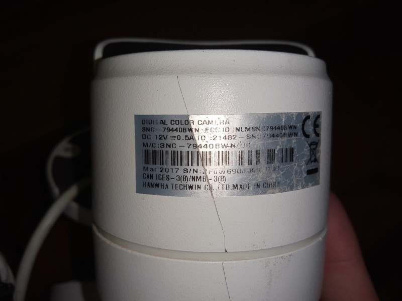 Lot Of 4 Samsung SNC-79440BWN Digital Color Camera Home Security gallery