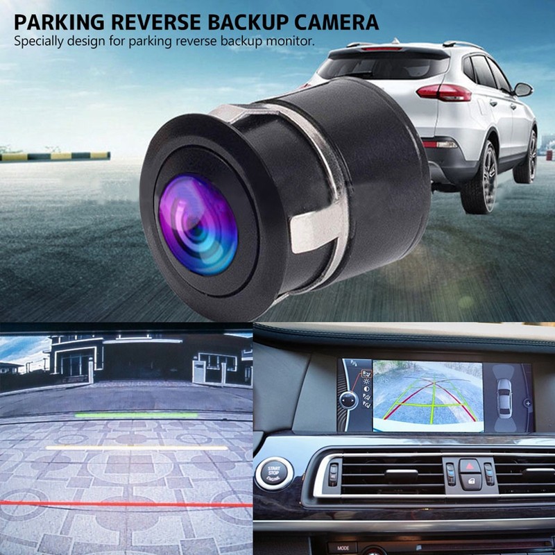 95 Degree Wide Angle CCD Wired Waterproof Mini Color CCTV Camera PAL For Car gallery