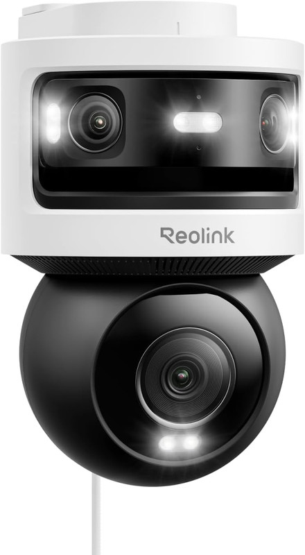 REOLINK OMVI 3I Wifi, Triple-Lens Outdoor Security Camera, 10MP 180° Panoramic +