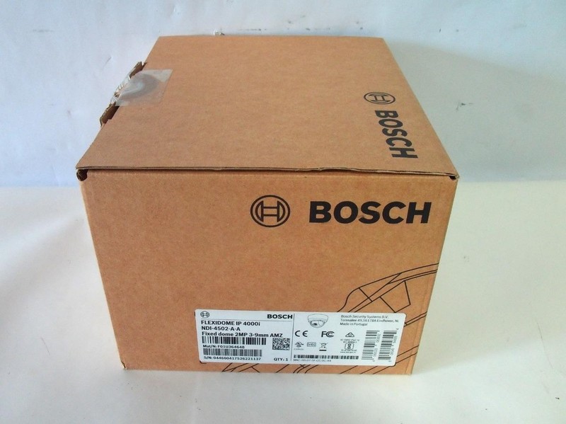 *New* Bosch NDI-4502-A-A FLEXIDOME IP 4000i 2MP 3-10MM IP Dome Security Camera gallery