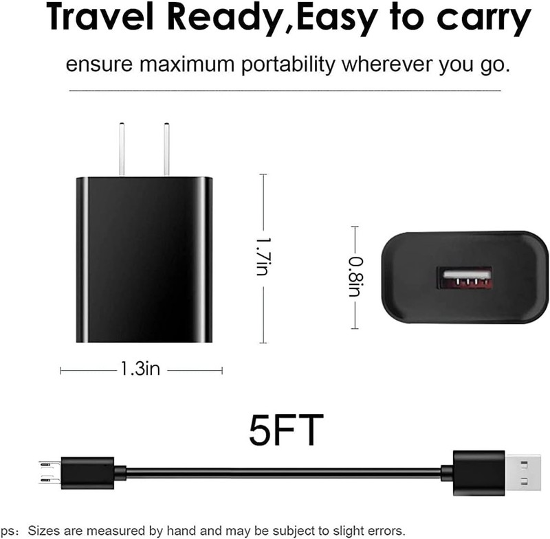 Reliable 10W Power Adapter with 5ft Cable for SimpliSafe Cameras and Batteries gallery