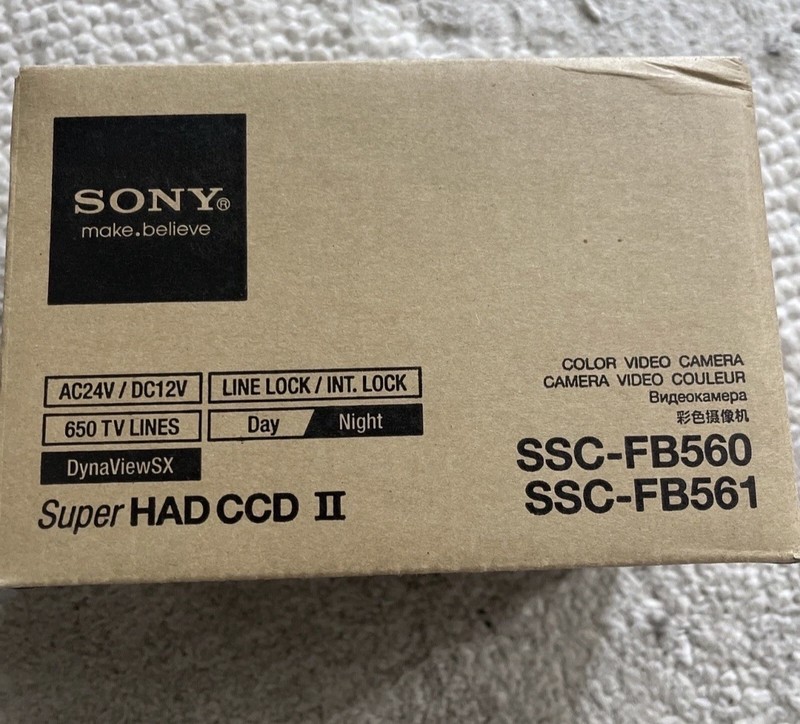 Sony ssc-fb560 Security Surveillance Camera 650tvl Day Night BRAND NEW