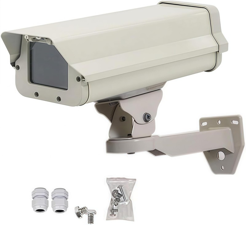 GledeYeTec 14.5″ Heavy-Duty Aluminum Outdoor CCTV Camera Housing – Weatherpro…
