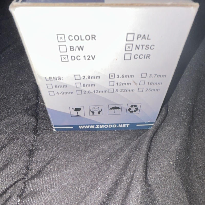 Zmodo TI-024 Bullet CCTV Camera Wired Day/Night Indoor/Outdoor 12V White gallery