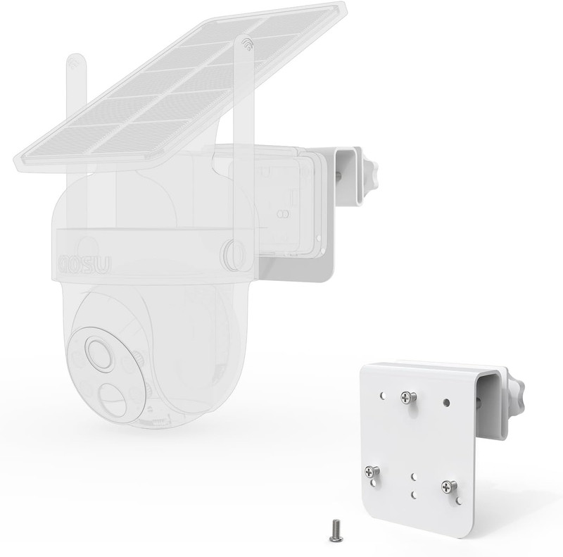 Metal Gutter Mount for AOSU Security Camera Wireless Outdoor (Solarcam D1 Classi gallery