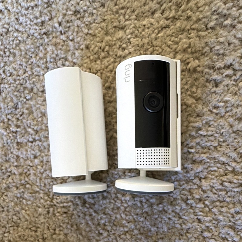 Ring Stick Up Cam Wireless Wi-Fi IP Cameras 2-Pack White 1080p Alexa NV gallery