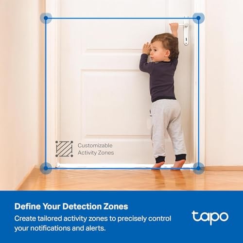 Tapo 1080p Indoor/Outdoor Security Camera Color Night Vision AI Motion Detection gallery