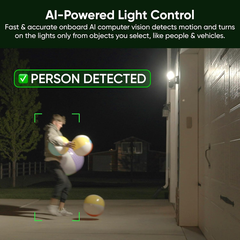 Floodlight Camera Pro, Pcmag Editors' Choice 3000-Lumen Leds, 2.5K HD Outdoor Se gallery
