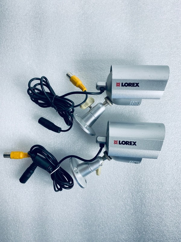 Lot Of 2 - Lorex High Resolution In/Outdoor Security Cameras, CVC6975HR gallery