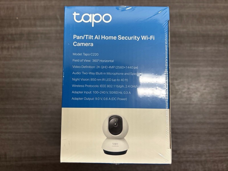 Lot Of 3 Tp-link Tapo C220 2k QHD Pan/tilt Camera,Pet Camera, Baby Monitor D396 gallery