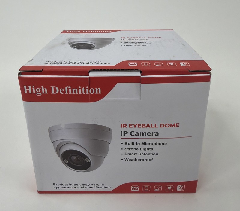 Real HD 5MP PoE IP Fisheye 180° Panoramic Ultra Wide Viewing Camera gallery