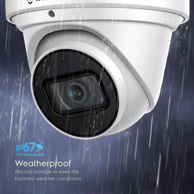 Amcrest UltraHD 4K (8MP) Outdoor Security IP Turret PoE Camera gallery