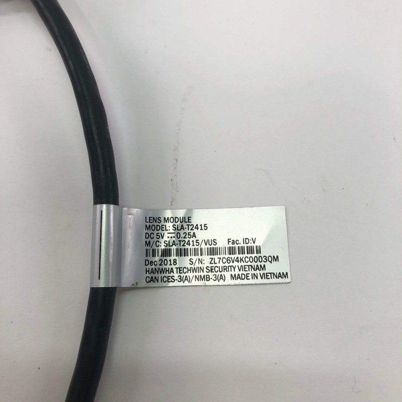 Hanwha Techwin Wisenet SLA-T2415 Lens Module Surveillance gallery