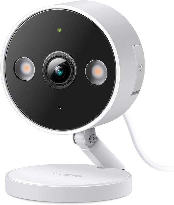 Tapo C120 2K Security Camera Indoor Outdoor Wired Night Vision AI Detection