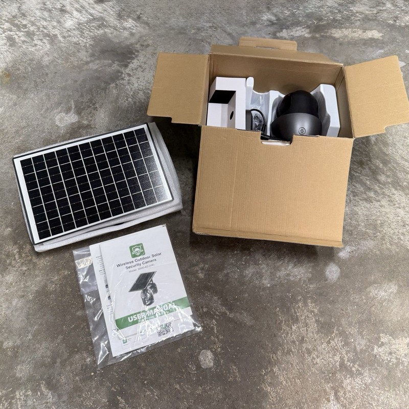Soliom S600 4G LTE Solar Powered Security Camera Wireless Outdoor Open Box READ gallery