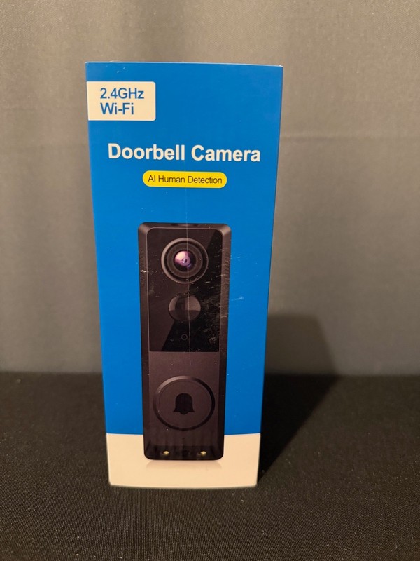 Doorbell camera AI human detection 2.4 GHz Wi-Fi new