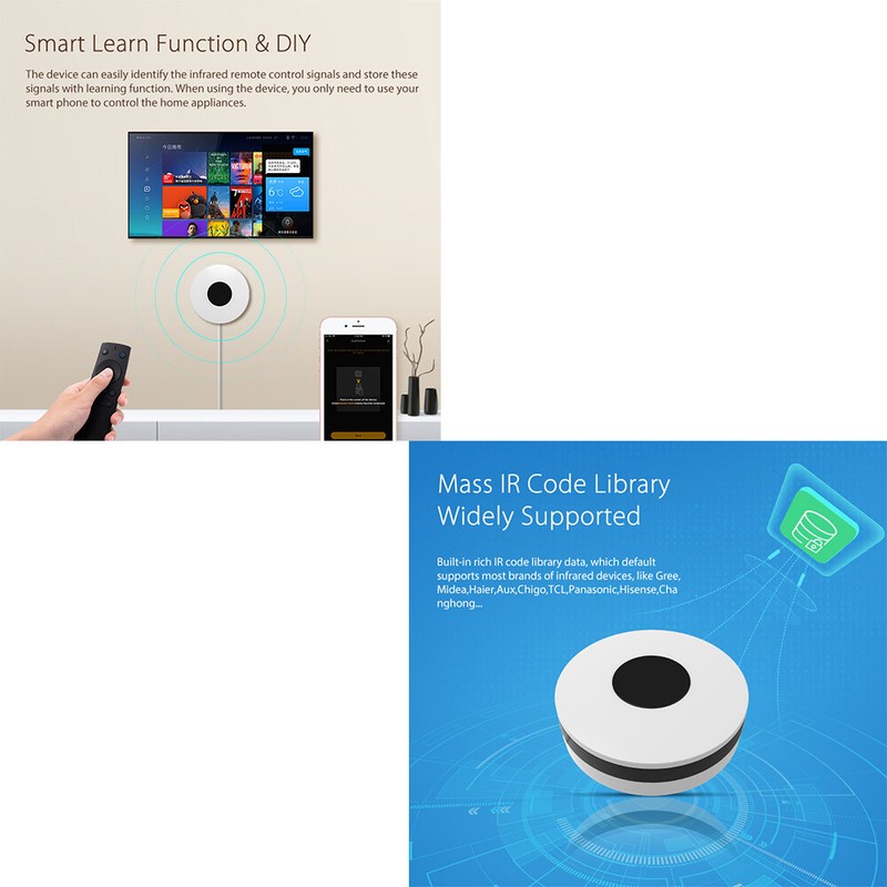 NEO WiFi IR Remotc Control Smart Wireless IR Universal Remote Control NAS-IR02W gallery