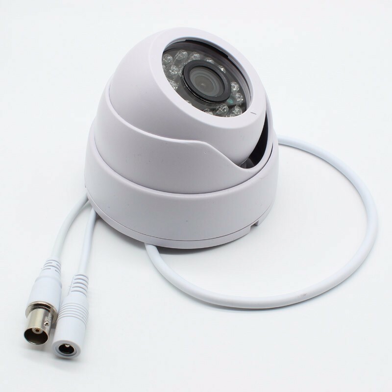 Dome 4MP HD 4in1 AHD TVI CVI CVBs Security cctv camera 24IR Leds Indoor Plastic gallery