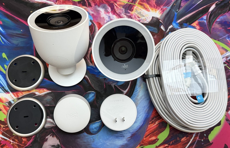Google Nest Cam IQ 2 Pack Outdoor 1080p HD Smart Security Camera – NC4100US