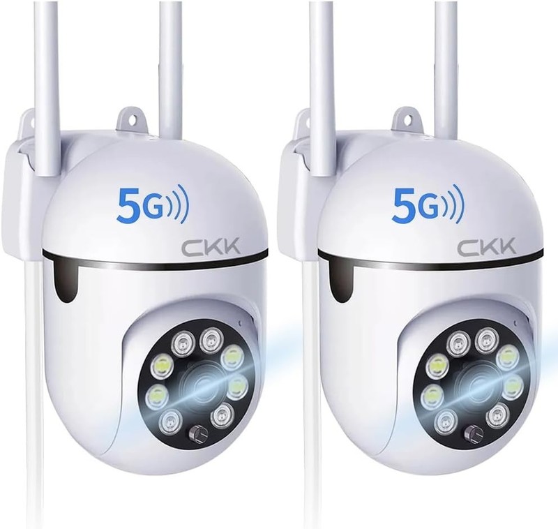 2/3 Camaras De Seguridad Wifi Exterior 1080P Inalambrica Con Vision Nocturna Vid