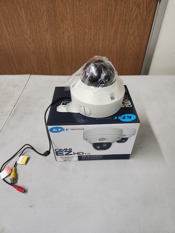 KT&C KEZ-c2DR28V12 1080p HD-TVI Outdoor Dome Camera
