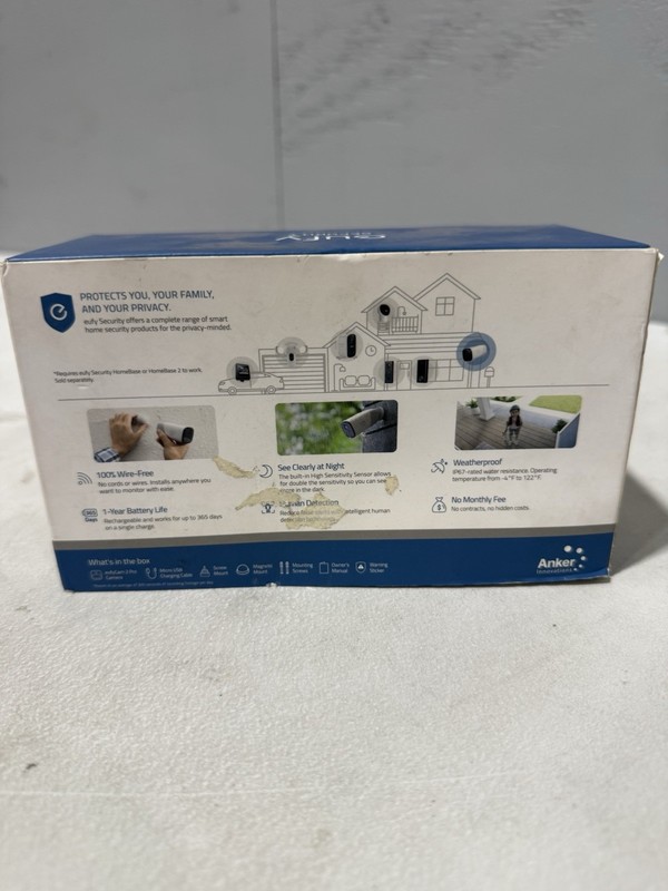eufy Security - eufyCam 2 Pro Add-on Security Camera - White gallery