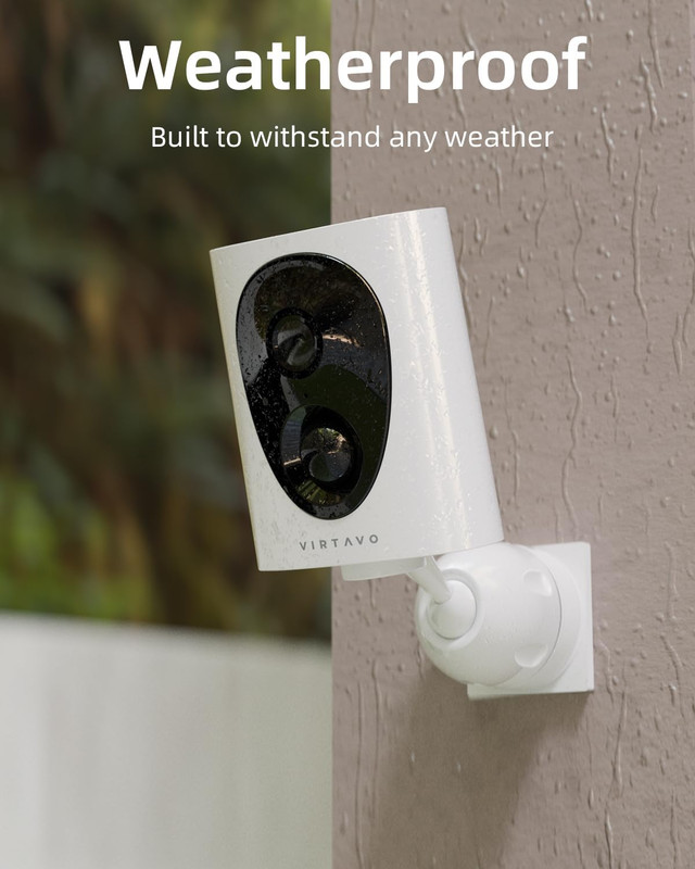 Vistaflask 2K Security Cameras Wireless Outdoor, Battery Powered, AI Motion Dete gallery