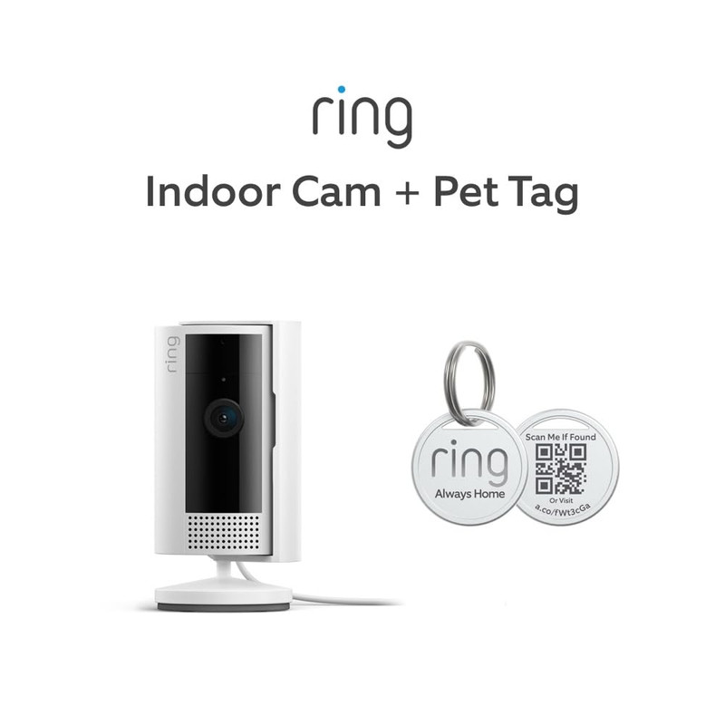 Indoor Cam (2Nd Gen), White with Pet Tag