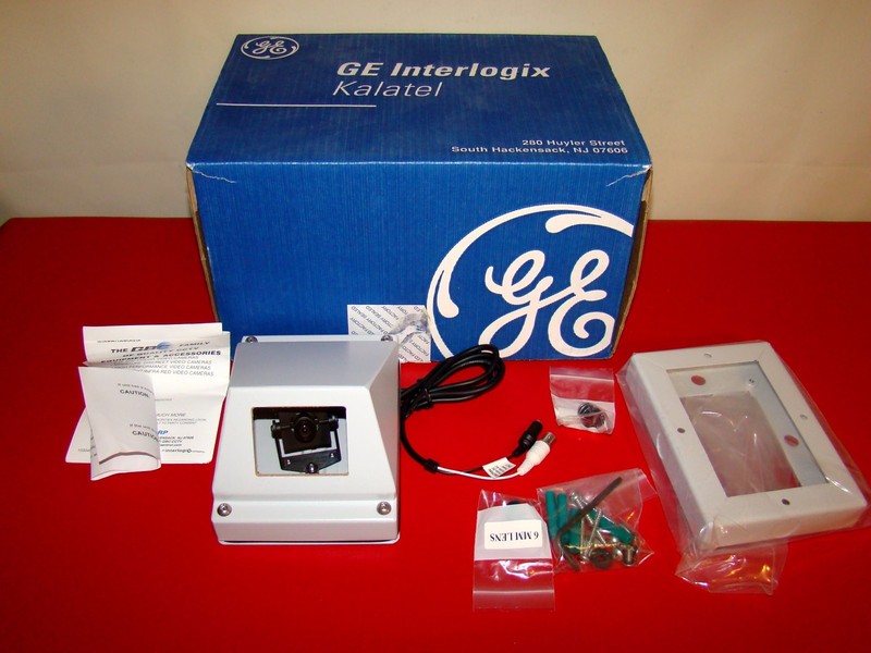 GE Security Interlogix CR-1500-LP-CW Rugged Ceiling Mount Color HI RES 4MM LENS