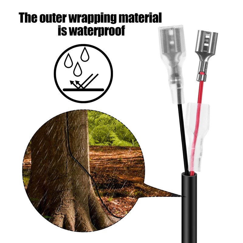 2 PCS Trail Power Cord,4.0x1.7mm DC External Power Cable with Tactacam Reveal... gallery