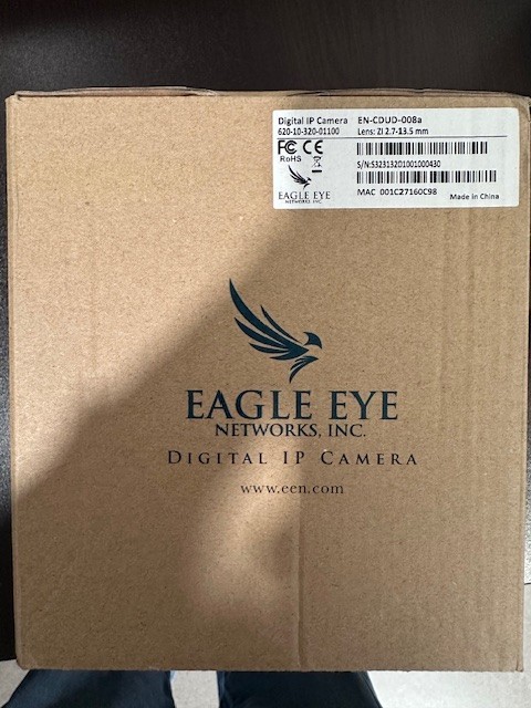 Eagle Eye Networks Digital IP Camera EN-CDUD-008a 2.7-13.5 mm Lens NEW OPEN BOX
