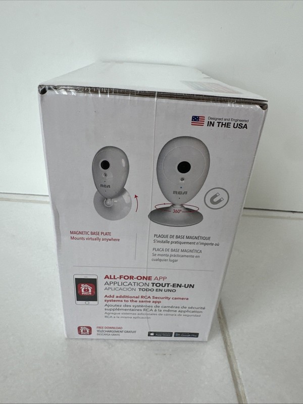 RCA Indoor Security Camera 2 Pack Model HSWIFIX1A2PK gallery