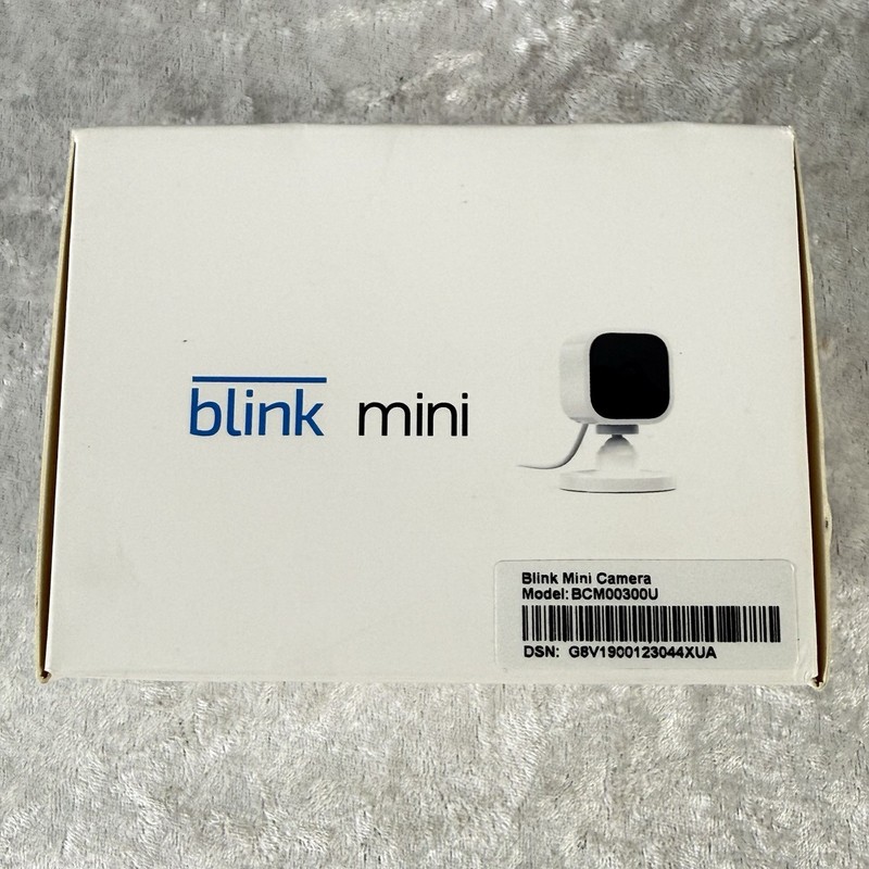Blink Mini Indoor Plug-In HD Smart Security Camera - New, Open Box gallery